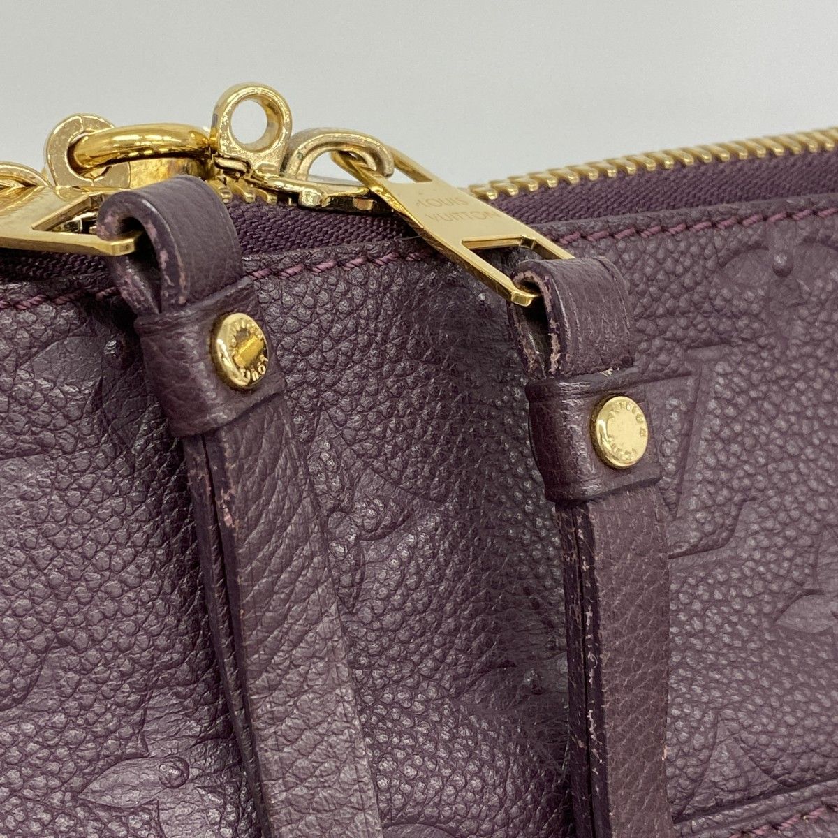 Louis Vuitton Handbag Monogram Empreinte Lumineers PM Aube 2-Way — view 9