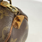 Louis Vuitton Handbag Monogram Mini Speedy Brown — view 7