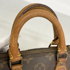 Louis Vuitton Handbag Monogram Mini Speedy Brown — view 9