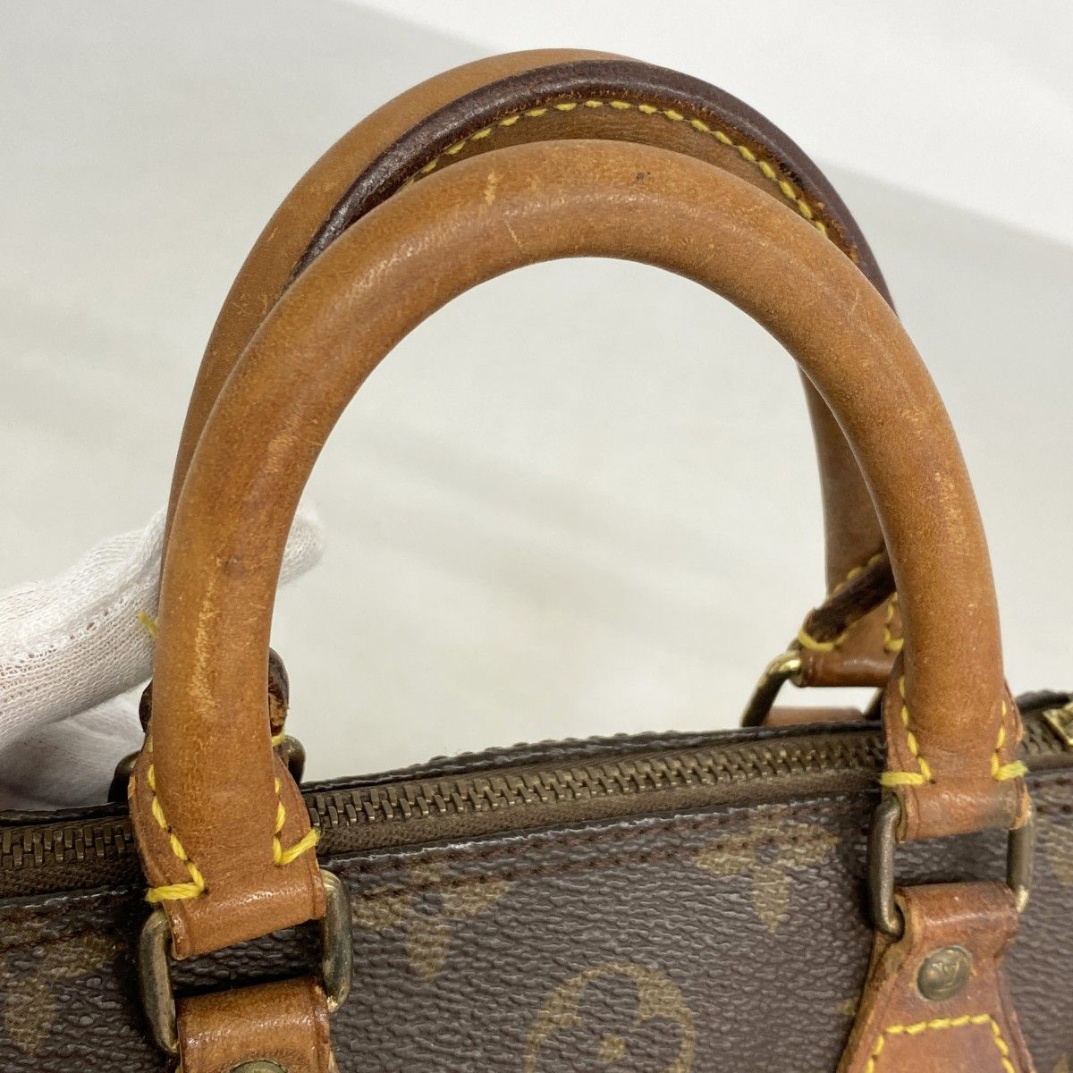 Louis Vuitton Handbag Monogram Mini Speedy Brown — view 9