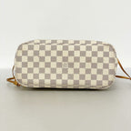 Louis Vuitton Tote Damier Azur Neverfull PM White — view 3