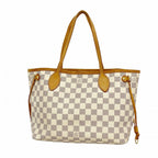 Louis Vuitton Tote Damier Azur Neverfull PM White