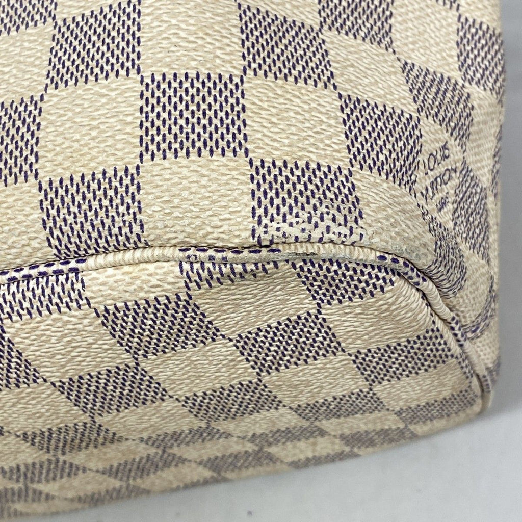 Louis Vuitton Tote Damier Azur Neverfull PM White — view 7