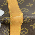 Louis Vuitton Boston Bag Monogram Keepall Bandouliere 45 Brown — view 6
