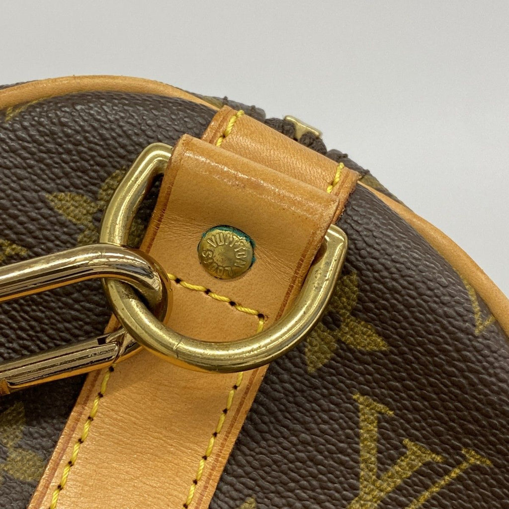 Louis Vuitton Boston Bag Monogram Keepall Bandouliere 45 Brown — view 8