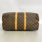 Louis Vuitton Boston Bag Monogram Keepall Bandouliere 45 Brown — view 3