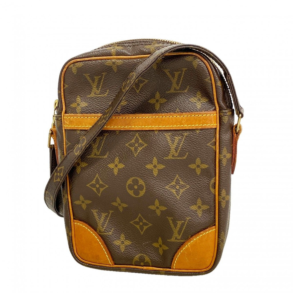 Louis Vuitton Shoulder Bag Monogram Danube Brown
