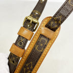 Louis Vuitton Shoulder Bag Monogram Danube Brown — view 9