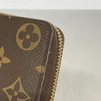 Louis Vuitton Wallet Monogram Portefeuille Clemence Fuchsia — view 5