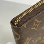 Louis Vuitton Wallet Monogram Portefeuille Clemence Fuchsia — view 6