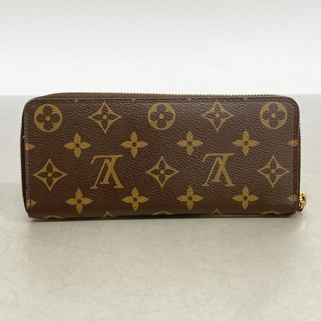 Louis Vuitton Wallet Monogram Portefeuille Clemence Fuchsia — view 8