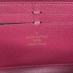 Louis Vuitton Wallet Monogram Portefeuille Clemence Fuchsia — view 4