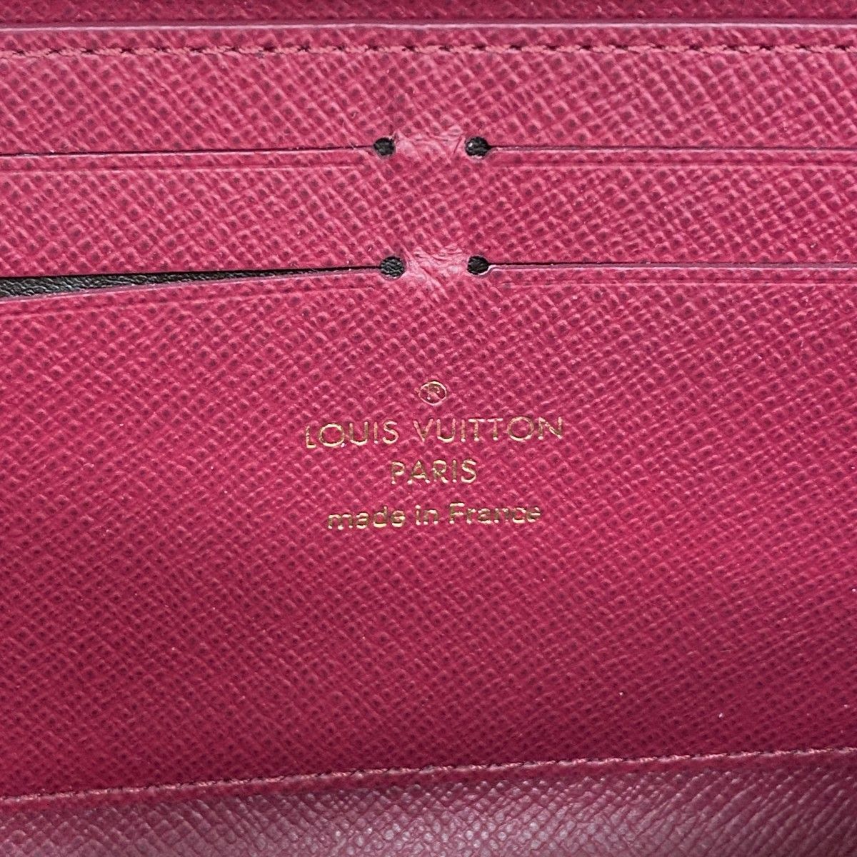 Louis Vuitton Wallet Monogram Portefeuille Clemence Fuchsia — view 4
