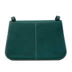 Hermes Handbag Halzan 31 Taurillon Clemence Vert Vertigo Silver — view 7