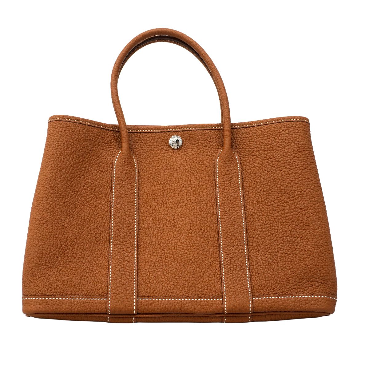 Hermes Tote Garden Party TPM Negonda Gold Silver — view 7