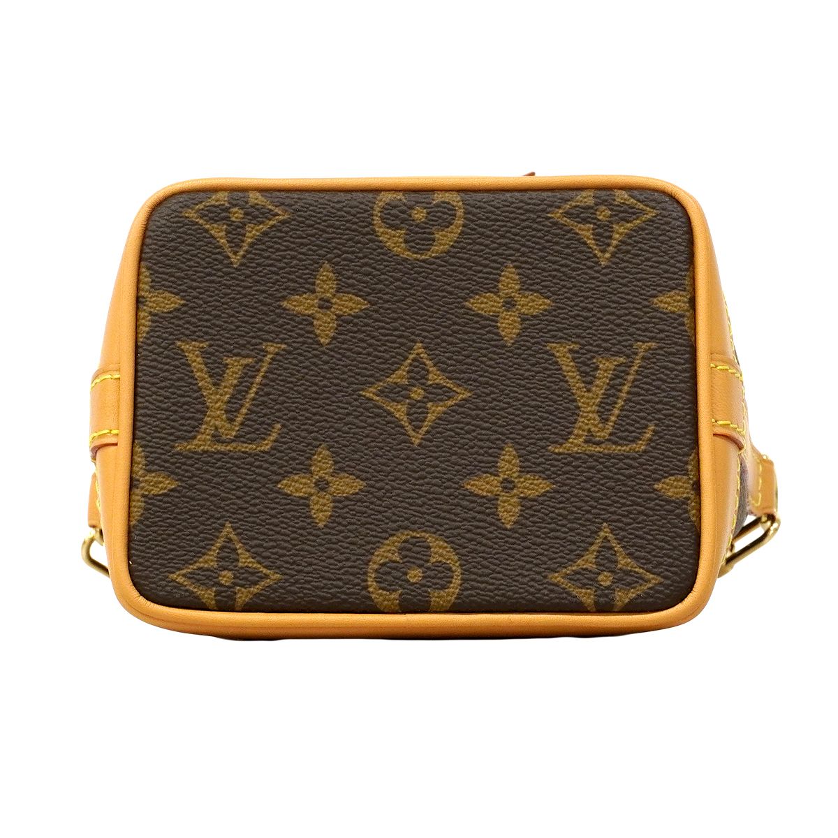 Louis Vuitton Shoulder Bag Monogram Nano Noe Brown 2-Way — view 3