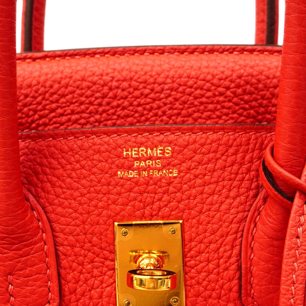Hermes Handbag Birkin 25 Togo le Jupivoine Gold — view 5
