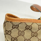 Gucci Tote GG Canvas Brown Gold — view 7