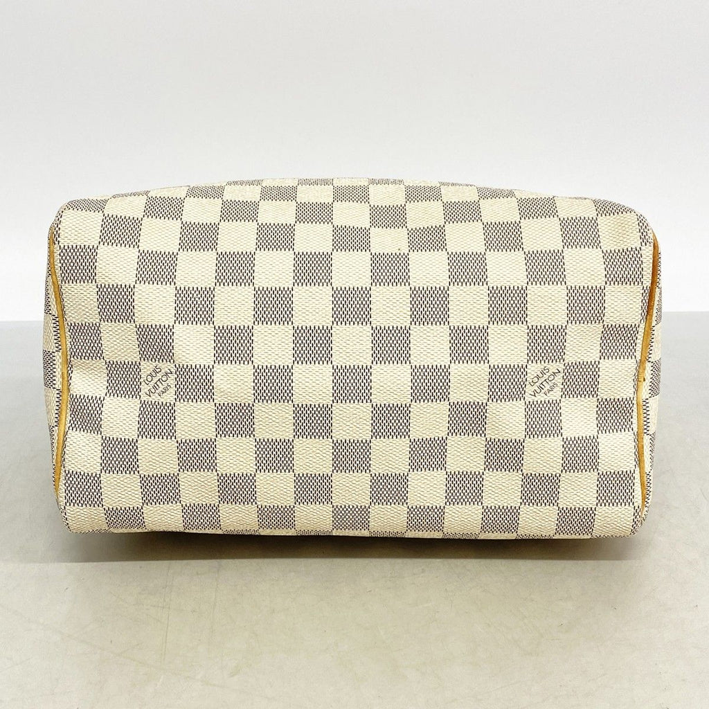 Louis Vuitton Handbag Damier Azur Speedy 25 White — view 3