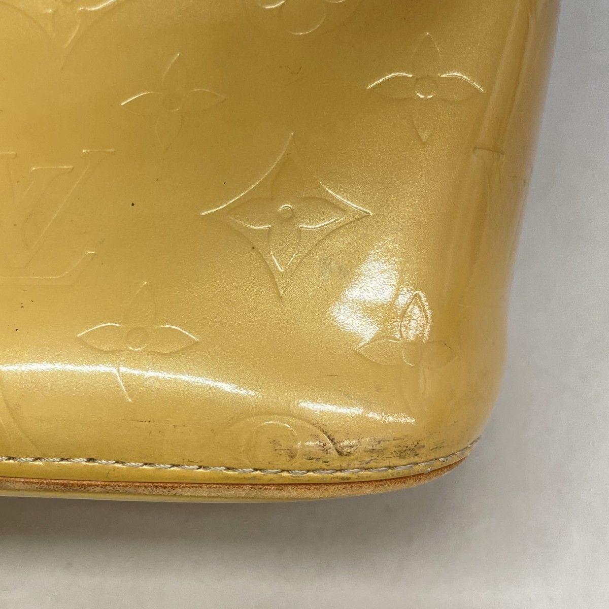 Louis Vuitton Tote Vernis Houston Beige — view 7