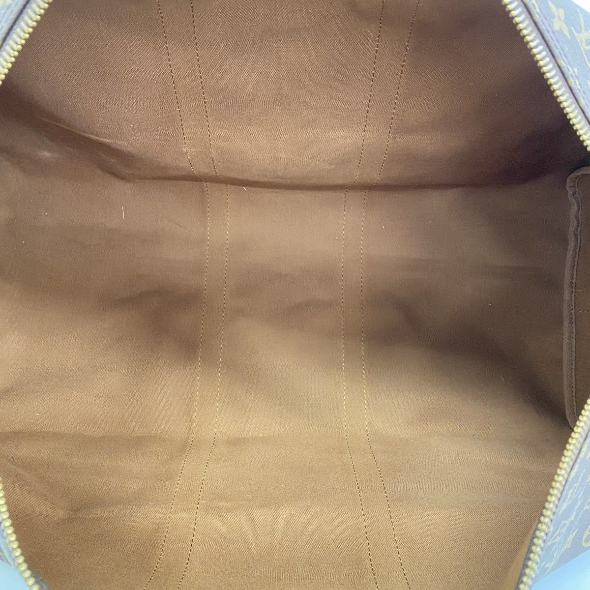 Louis Vuitton Boston Bag Monogram Keepall Bandouliere 55 Brown — view 4