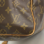 Louis Vuitton Boston Bag Monogram Keepall Bandouliere 55 Brown — view 8