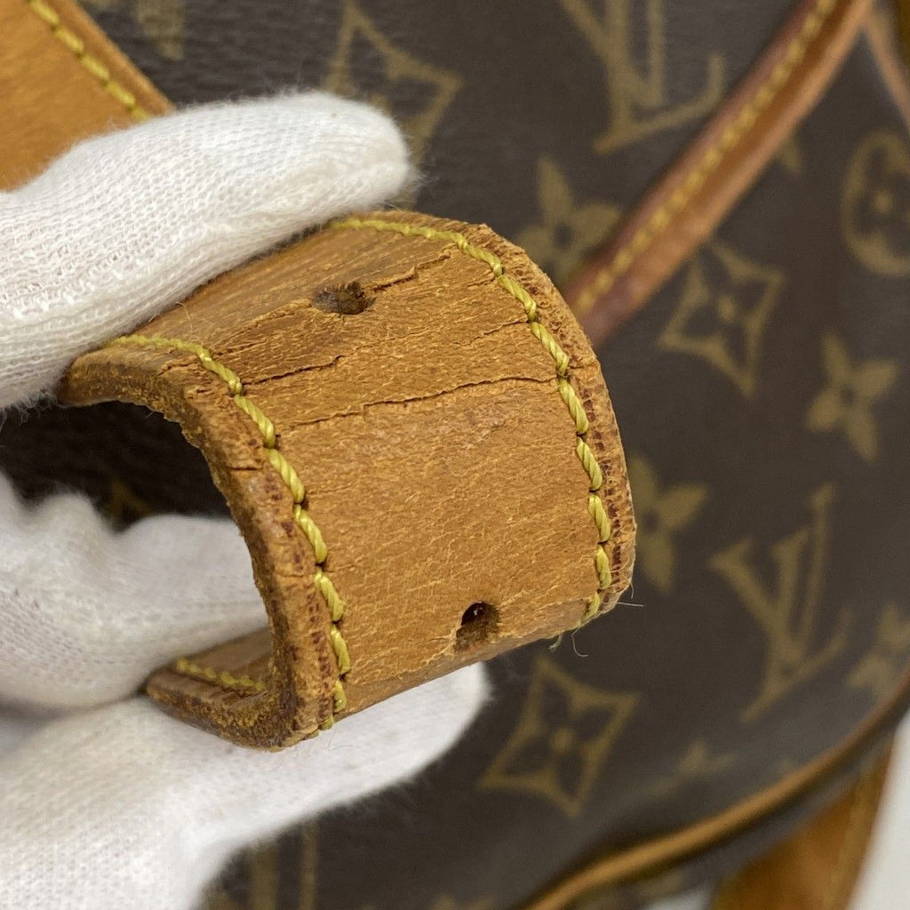 Louis Vuitton Shoulder Bag Monogram Saumur 35 Brown — view 8