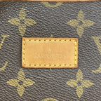 Louis Vuitton Shoulder Bag Monogram Saumur 35 Brown — view 5