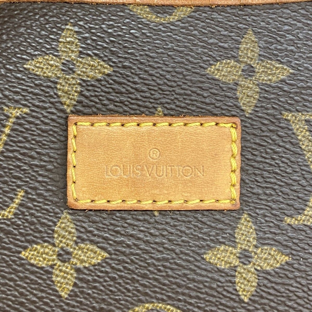Louis Vuitton Shoulder Bag Monogram Saumur 35 Brown — view 5