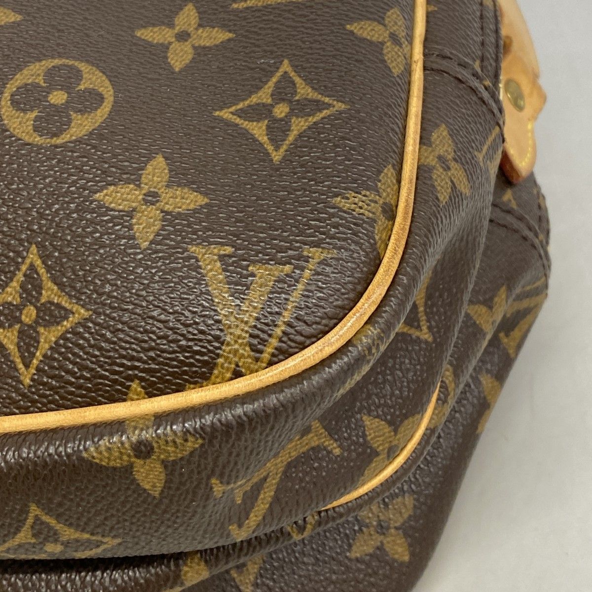 Louis Vuitton Shoulder Bag Monogram Reporter PM Brown — view 7