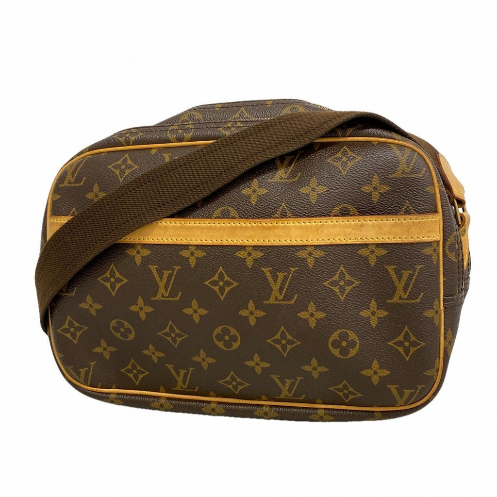 Louis Vuitton Shoulder Bag Monogram Reporter PM Brown