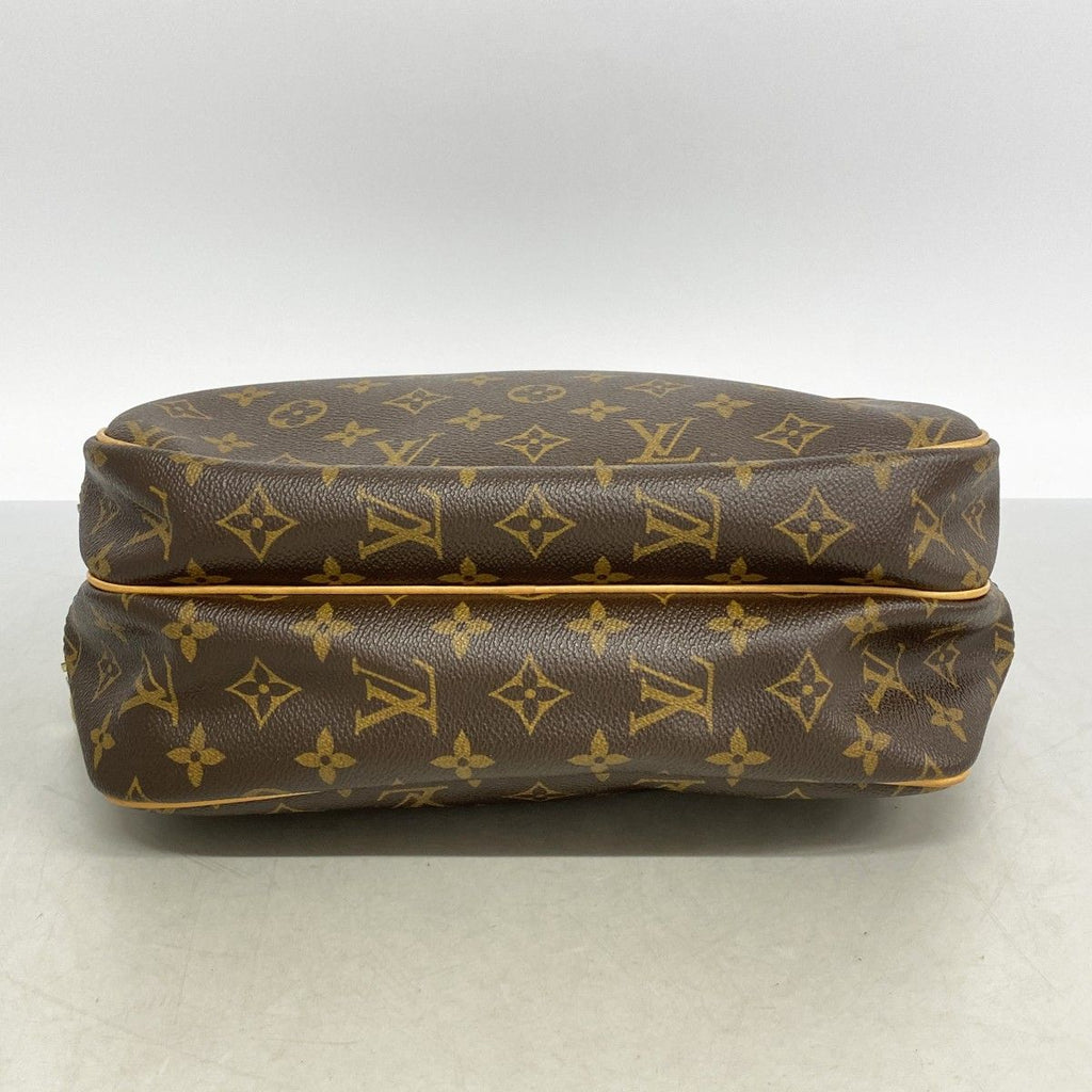 Louis Vuitton Shoulder Bag Monogram Reporter PM Brown — view 3