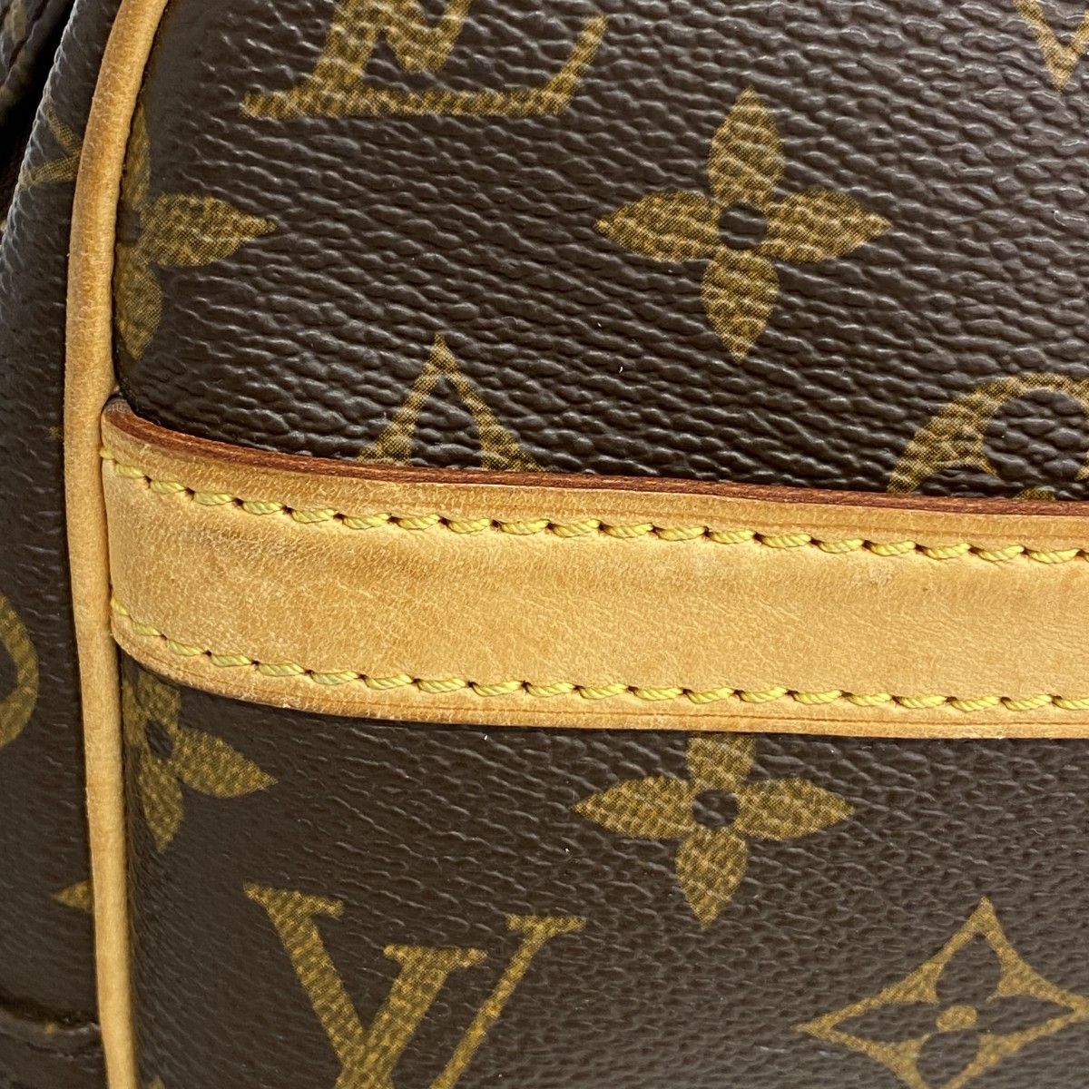 Louis Vuitton Shoulder Bag Monogram Reporter PM Brown — view 6