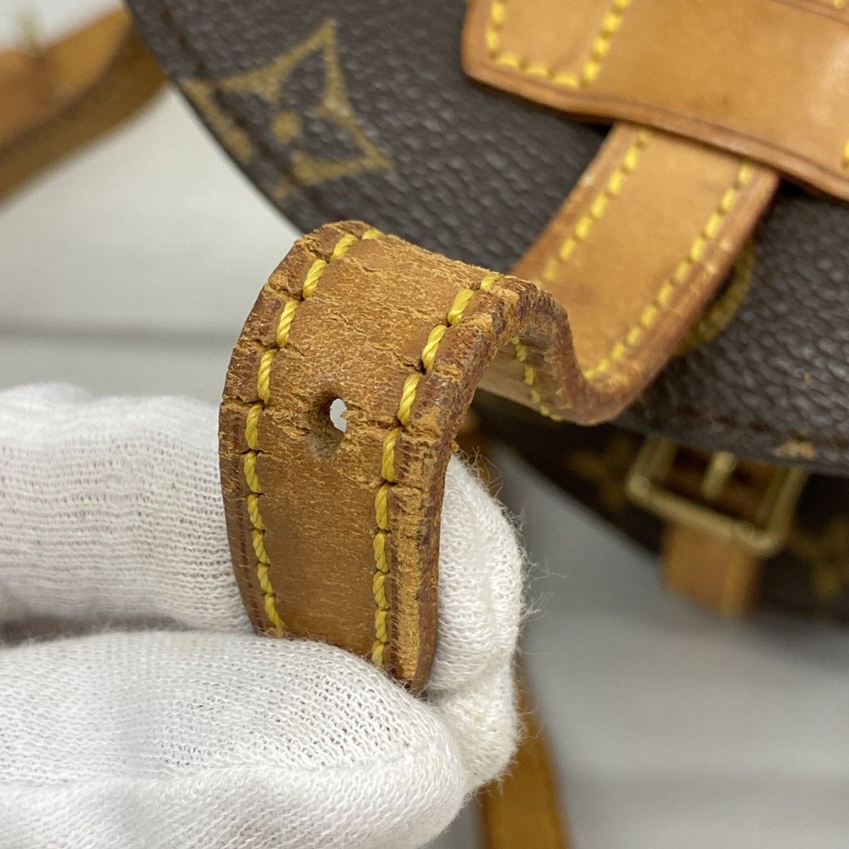 Louis Vuitton Shoulder Bag Monogram Cite PM Brown — view 7