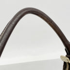 Gucci Handbag GG Canvas Brown Champagne Gold — view 9