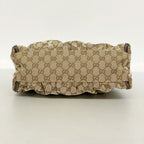Gucci Handbag GG Canvas Brown Champagne Gold — view 3