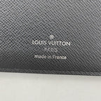 Louis Vuitton Wallet Monogram Eclipse Portefeuille Brazza Black — view 4