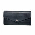 Louis Vuitton Wallet Epi Portefeuille Sarah Noir