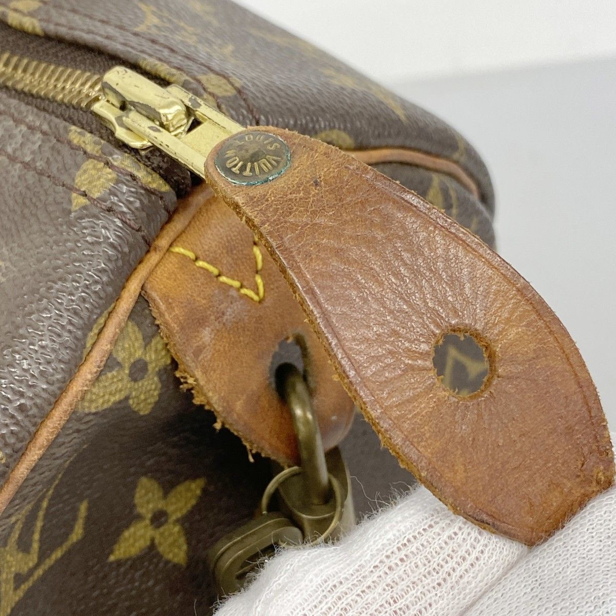 Louis Vuitton Handbag Monogram Speedy 30 Brown — view 9