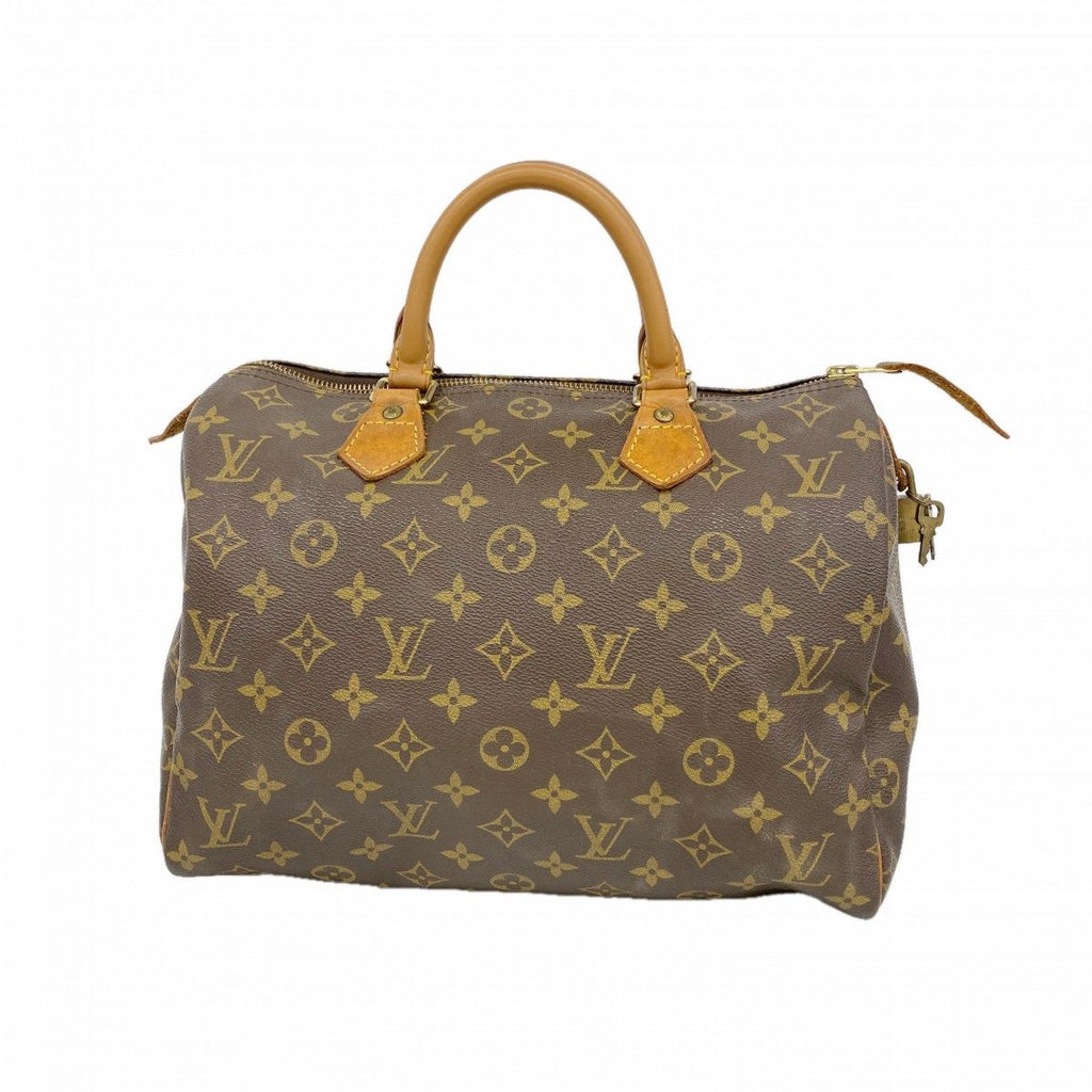 Louis Vuitton Handbag Monogram Speedy 30 Brown