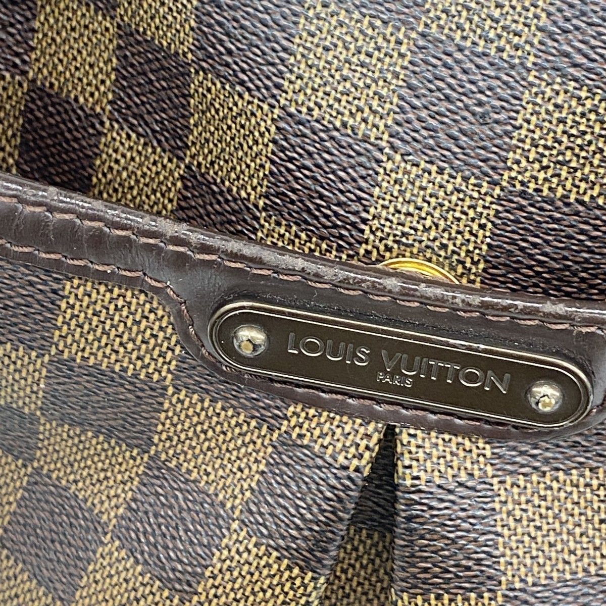 Louis Vuitton Shoulder Bag Damier Blue Msbeli PM Ebene — view 7