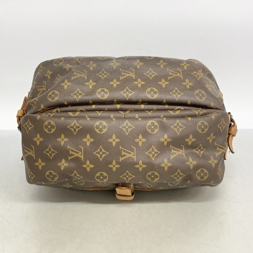 Louis Vuitton Shoulder Bag Monogram Saumur 35 Brown — view 3