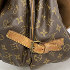 Louis Vuitton Shoulder Bag Monogram Saumur 35 Brown — view 9