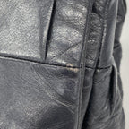 Chanel Shoulder Bag 2.55 Leather Black Silver — view 8