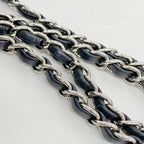 Chanel Shoulder Bag 2.55 Leather Black Silver — view 9