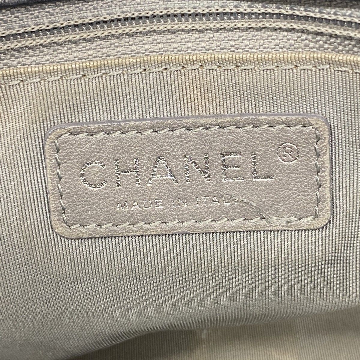 Chanel Shoulder Bag 2.55 Leather Black Silver — view 5