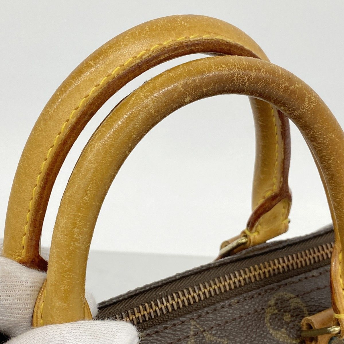 Louis Vuitton Handbag Monogram Speedy 25 Brown — view 9