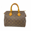 Louis Vuitton Handbag Monogram Speedy 25 Brown