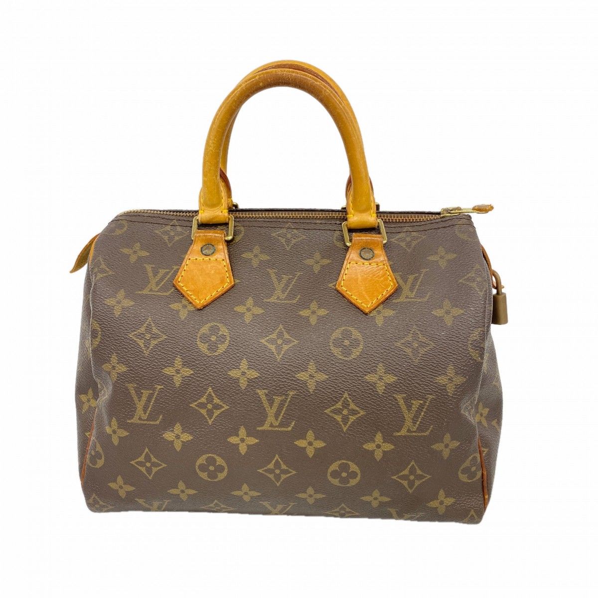 Louis Vuitton Handbag Monogram Speedy 25 Brown
