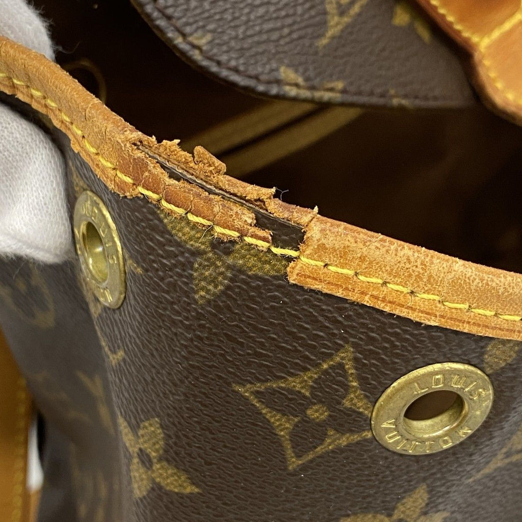 Louis Vuitton Backpack Monogram Montsouris MM Brown — view 6